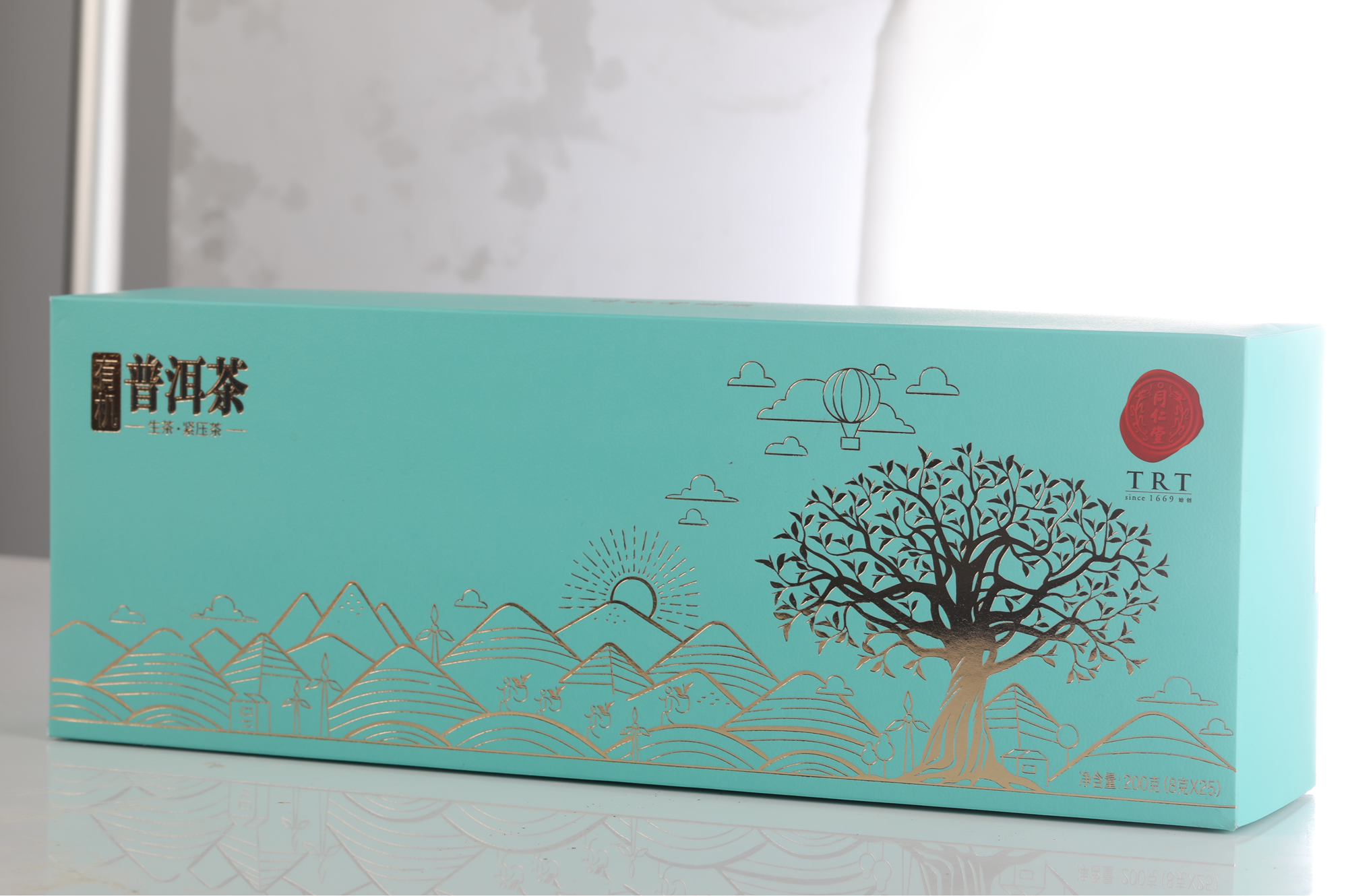 有机普洱茶（生茶）紧压茶